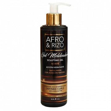 Afro & Rizo Gel Moldeador 8oz in RM Haircare