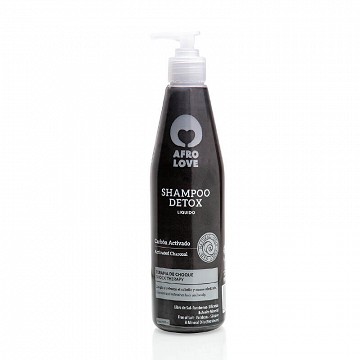 Detox Shampoo Activated Charcoal 10 oz in RM Haircare