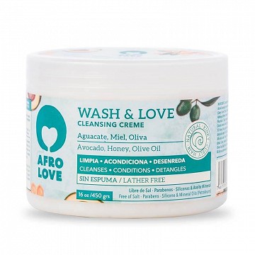 Wash & Love Cleansing Creme 8oz in RM Haircare